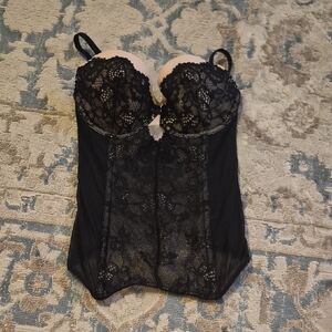 Victoria's Secret Black Lace Bustier